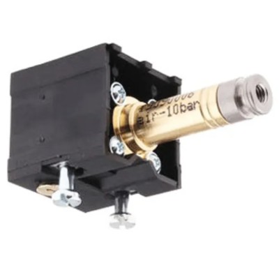 EMERSON ? ASCO Pneumatic Solenoid Valve 3/2 NC Solenoid/Spring, Manifold Mount, Aluminium Body, 1/8 in G Port, 10 19090006