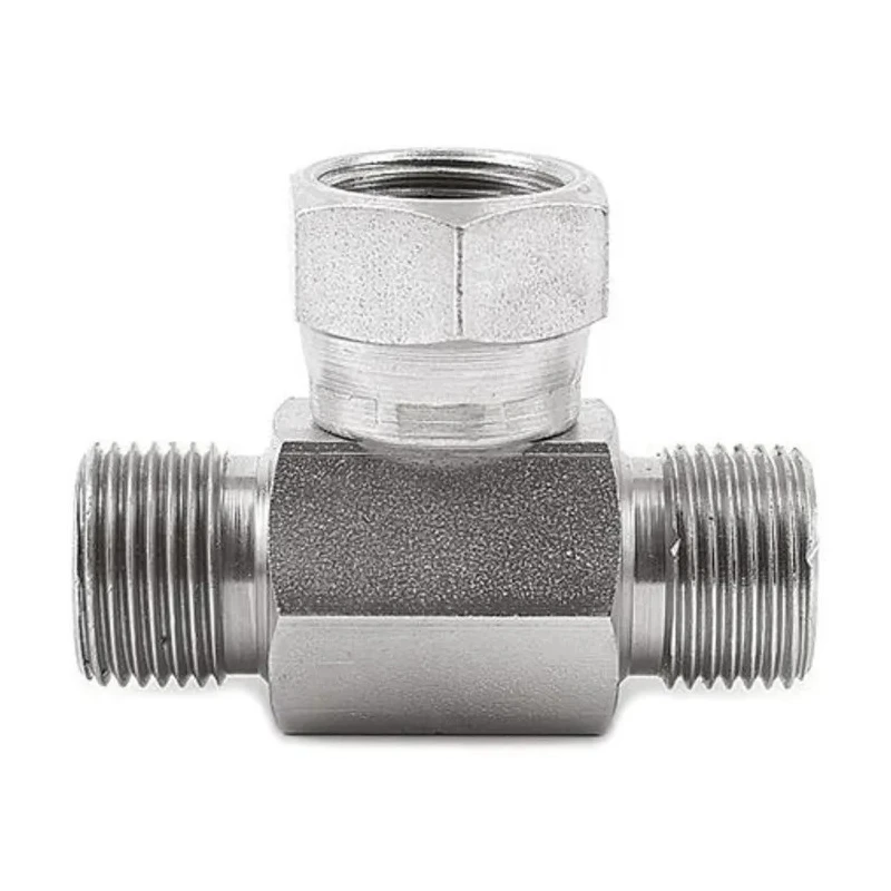 Parker Hydraulic Fitting, Steel, 8 mm Hose ID, Zinc Finish, Max Operating Temp 120°C W08LCF