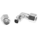Parker Hydraulic Fitting, Steel, 8 mm Hose ID, Zinc Finish, Max Operating Temp 120°C W08LCF