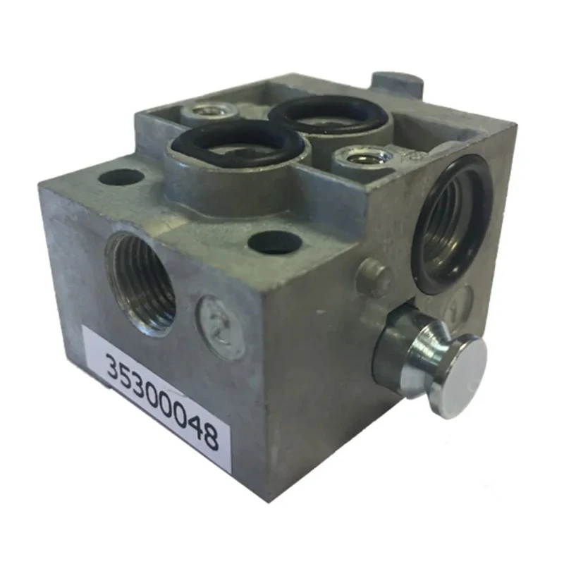 EMERSON ? ASCO 189 Series G Sub-Base for Use with Air, Inert Gas, Port Size 1/8 in, Thread G 35300048