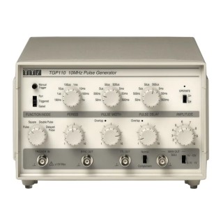 Aim-TTi Pulse Generator 0.1 Hz min to 10 MHz max Frequency, Adjustable Output Amplitude, GPIB LAN USB Interface TGP110