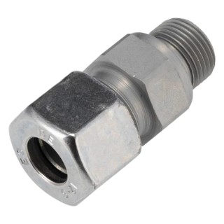 Parker M Series Steel Male Stud for 12 mm G Thread Size 3/8 in G A GE12SREDCF