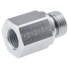 Parker Hydraulic Straight Threaded Reducer Male/Female BSPP Stainless Steel Steel 0.38 in Hose ID RI3/8EDX1/4CF