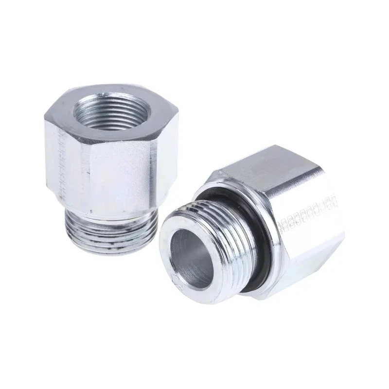 Parker Hydraulic Straight Threaded Reducer Male/Female G Stainless Steel Steel 1 in Hose ID RI1EDX3/4CF