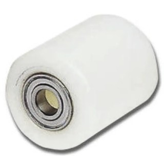 LAG White Polyamide Trolley Wheel 82mm Diameter 98mm Width 1000kg Load Capacity 4383 CC