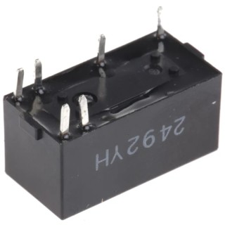 Omron Power Relay 12V DC Coil 5A Switching Current SPST PCB Mount G6BK-1114P-US DC12