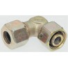 Parker Hydraulic Fitting 90° Elbow Steel Zinc Finish 8 mm Hose ID EW08LCF