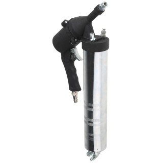 RS PRO 150 psi Air Grease Gun with 1/4 in BSP Inlet, 400 cm³ Cartridge, Air Operated 809-015