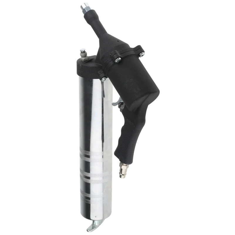 RS PRO 150 psi Air Grease Gun with 1/4 in BSP Inlet, 400 cm³ Cartridge, Air Operated 809-015