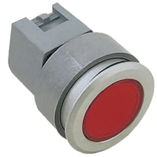 EAO 04 Series Red Momentary Push Button Head 30.5 mm Cutout IP65 704.012.218