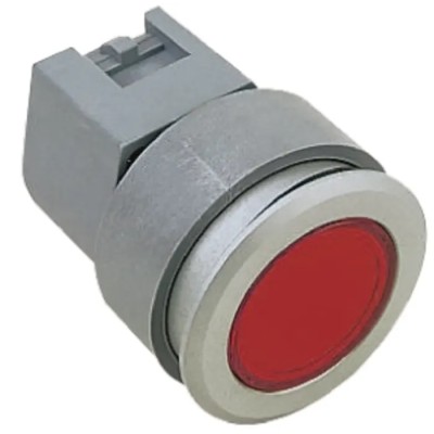 EAO 04 Series Red Momentary Push Button Head 30.5 mm Cutout IP65 704.012.218