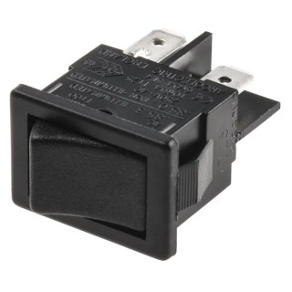 Arcolectric (Bulgin) Ltd DPST On-Off On-Off Rocker Switch Panel 10A 250V AC Aluminum Housing H8550VBAAA