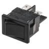 Arcolectric (Bulgin) Ltd DPST On-Off On-Off Rocker Switch Panel 10A 250V AC Aluminum Housing H8550VBAAA