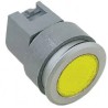 EAO 04 Series Yellow Momentary Push Button Head, 30.5 mm Cutout, Flush Plastic, IP65 704.042.418