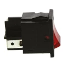 Arcolectric (Bulgin) Ltd Illuminated SPST On-Off Rocker Switch Panel Aluminium Housing IP66 H8503VBNAA
