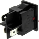 Arcolectric (Bulgin) Ltd Illuminated SPST On-Off Rocker Switch Panel Aluminium Housing IP66 H8503VBNAA