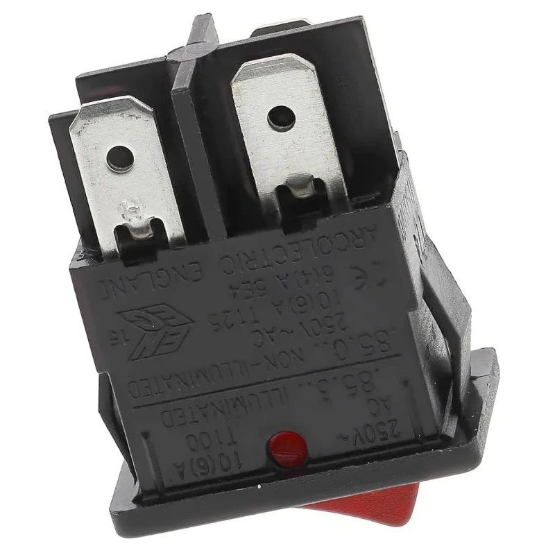 Arcolectric (Bulgin) Ltd Illuminated SPST On-Off Rocker Switch Panel Aluminium Housing IP66 H8503VBNAA