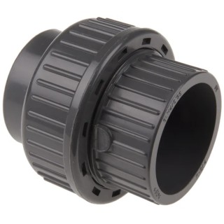 Georg Fischer Plastic Pipe Fitting Straight Union 50 mm 16 bar ISO/DIN 721510110