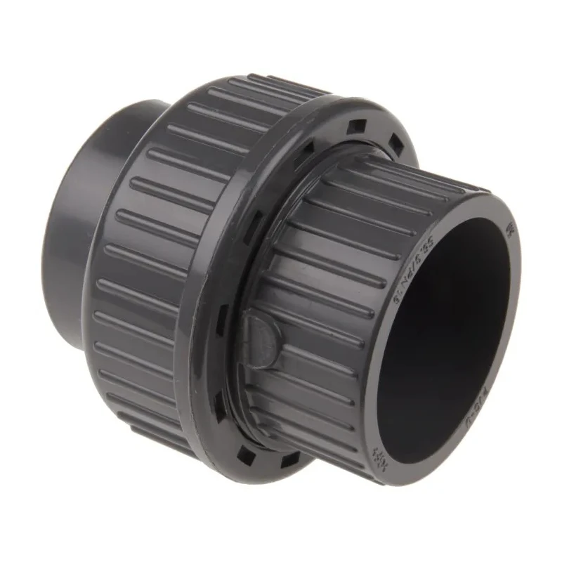 Georg Fischer Plastic Pipe Fitting Straight Union 50 mm 16 bar ISO/DIN 721510110