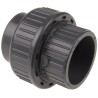 Georg Fischer Plastic Pipe Fitting Straight Union 50 mm 16 bar ISO/DIN 721510110
