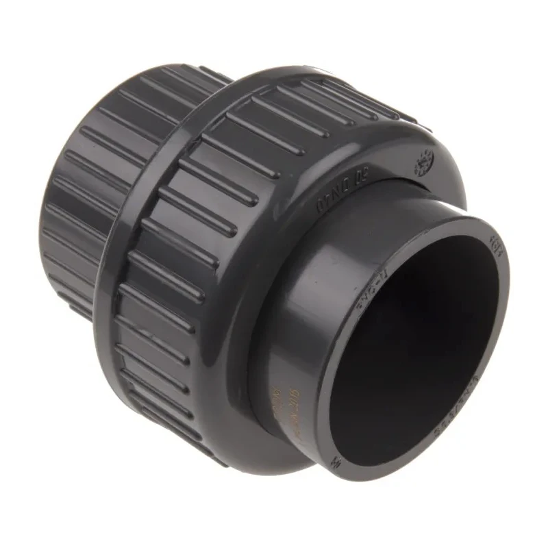 Georg Fischer Plastic Pipe Fitting Straight Union 50 mm 16 bar ISO/DIN 721510110