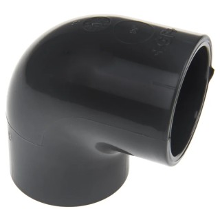 Georg Fischer Plastic Pipe Fitting 90° Push-in Elbow 32 mm 16 bar 721100108