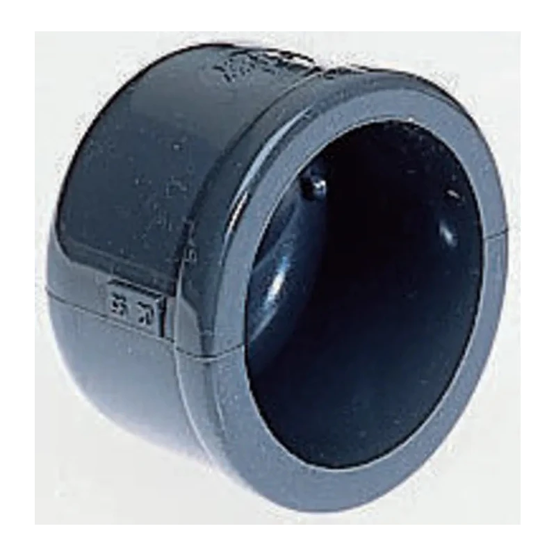 Georg Fischer Plastic Pipe Fitting Cap Polyvinyl Chloride Unplasticised PVC-U 721960109