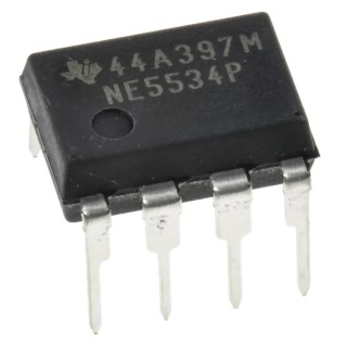 Texas Instruments Operational Amplifier 10 MHz 8-Pin 22V PDIP NE5534P