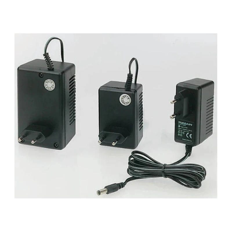 Mascot AC/DC Adapter Type C 230V AC Input 12 V DC Output 800 mA 2m Cable 9525000135