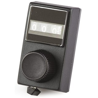 Vishay 17.7 mm Knob Diameter Black Potentiometer Knob for 6.35 mm Circular Shaft 15A33B10
