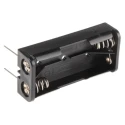 Keystone Battery Holder for AAA Size Batteries 2 Cells, PCB Mount, Polypropylene Body, Coil Spring Termination 2468