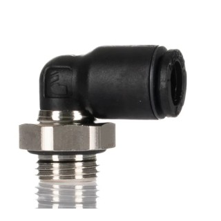Legris LF3000 Series Male Pneumatic Fitting Nickel Plated Brass 1/8 in G Thread LF3000
