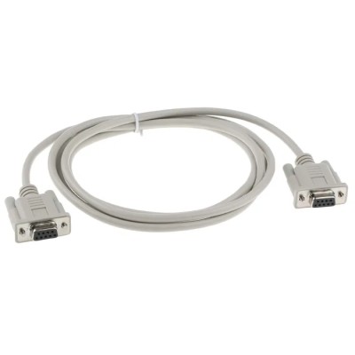 Roline Female D-Sub 9-Pin to Female DB9 Serial Cable, 1.8 m Polyvinyl Chloride 11.01.9018-50