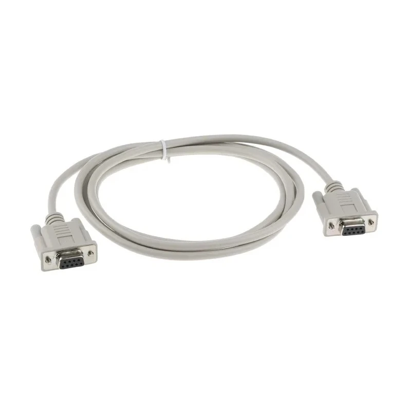 Roline Female D-Sub 9-Pin to Female DB9 Serial Cable, 1.8 m Polyvinyl Chloride 11.01.9018-50