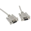 Roline Female D-Sub 9-Pin to Female DB9 Serial Cable, 1.8 m Polyvinyl Chloride 11.01.9018-50