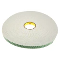3M SCOTCH 4008 Double Sided White Polyurethane Foam Tape 19mm x 33m x 3.2mm 4008 3M 4008 19mm x 33 m