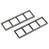 Winslow 2.54 mm Pitch Vertical 64 Way Through Hole Turned Pin Open Frame DIL Socket 5A W30564TRC