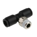 Legris LF3000 Series Male Pneumatic Fitting Nickel Plated Brass 1/8 in R LF3000