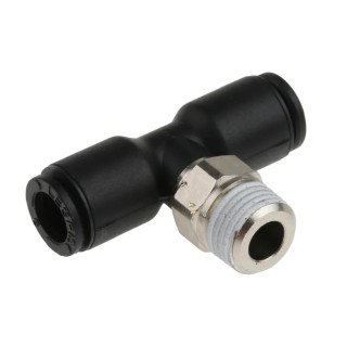 Legris LF3000 Series Male Pneumatic Fitting Nickel Plated Brass 1/8 in R LF3000
