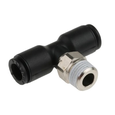 Legris LF3000 Series Male Pneumatic Fitting Nickel Plated Brass 1/8 in R LF3000