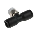 Legris LF3000 Series Male Pneumatic Fitting Nickel Plated Brass 1/8 in R LF3000