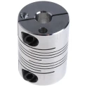 Ruland Aluminium Flexible Clamp Style Coupler 31.75 mm OD 10 mm Bore 44.45 mm Length FCMR32-10-10-A
