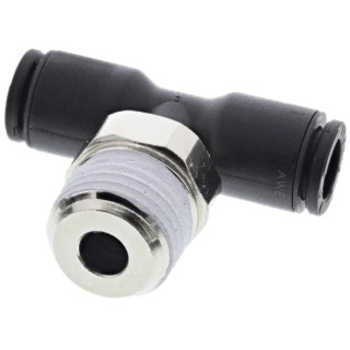 Legris LF3000 Series Male Pneumatic Fitting Nickel Plated Brass 1/4 in R LF3000