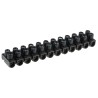 Legrand Terminal Strip 12-Way 2.5mm² Wire 24A Screw 400V Polypropylene Black Female Direct Mount 0 342 11