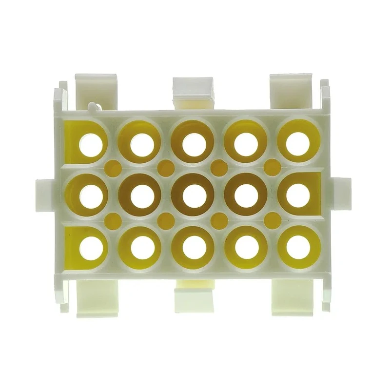 TE Connectivity Universal MATE-N-LOK Female Connector Housing 15 Way 3 Row Straight 6.35 mm Pitch 350784-1