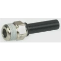 Legris LF3000 Series Male Pneumatic Fitting Nickel Plated Brass 1/8 in R LF3000
