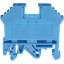 RS PRO Feed Through Terminal Block Blue, 0.2mm² to 4 mm² Cable CSA, 1-Level, Screw Termination, 800V, 40A, -40°C to 815-672