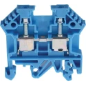RS PRO Feed Through Terminal Block Blue, 0.2mm² to 4 mm² Cable CSA, 1-Level, Screw Termination, 800V, 40A, -40°C to 815-672