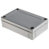 Fibox MNX Series Polycarbonate Enclosure IP67, IP66, Grey Lid, 35 mm x 130 mm x 80 mm