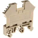 RS PRO DIN Rail Terminal Block Beige, Screw Termination, 0.2mm² to 4 mm², 40A, 800V 815-666
